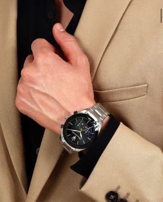 Reloj Maserati Hombre Negro/Plata