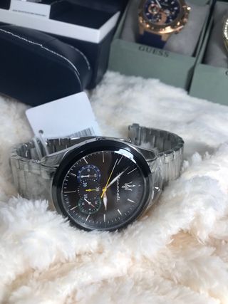 Reloj Maserati Hombre Negro/Plata