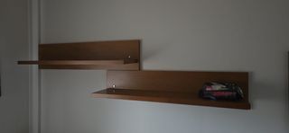 Se venden 3 Estanterías de madera marrón