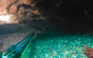 Linterna led pesca submarina