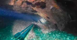 Linterna led pesca submarina