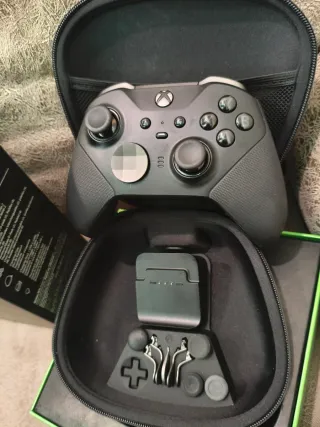 Mando Xbox Elite Series 2 Negro/Plata