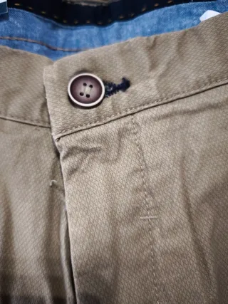 Bermuda Chino Hombre Beige