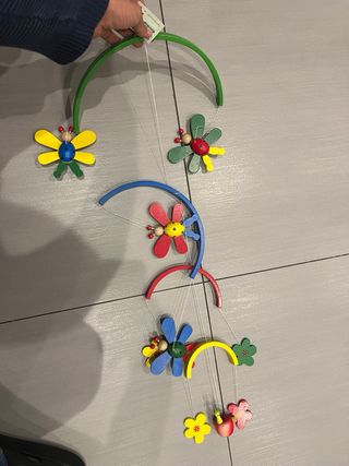 Gioco Culla Neonato Legno Nuovo