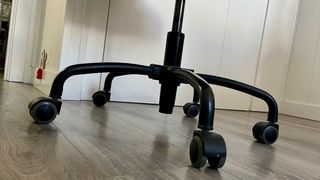 Silla de escritorio giratoria gris antracita