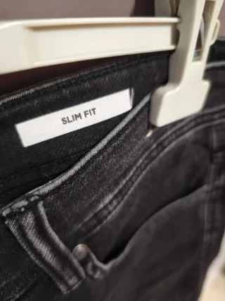 Bermuda vaquera hombre negra lavada