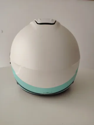 Casco HJC i40 Talla L Blanco/Celeste