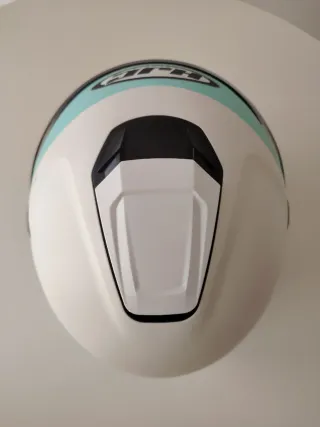 Casco HJC i40 Talla L Blanco/Celeste