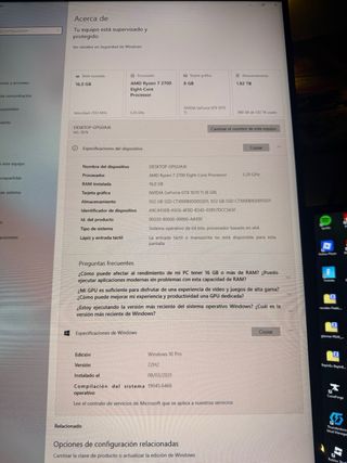 PC Gamer Completo- Alto rendimiento