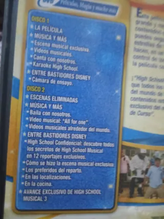 High School Musical 2 DVD Edición Dance 2 Discos