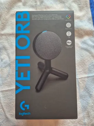 Micrófono Gaming Logitech G Yeti Orb RGB