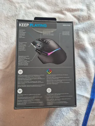 Ratón Gaming Logitech G502 X Plus Wireless RGB