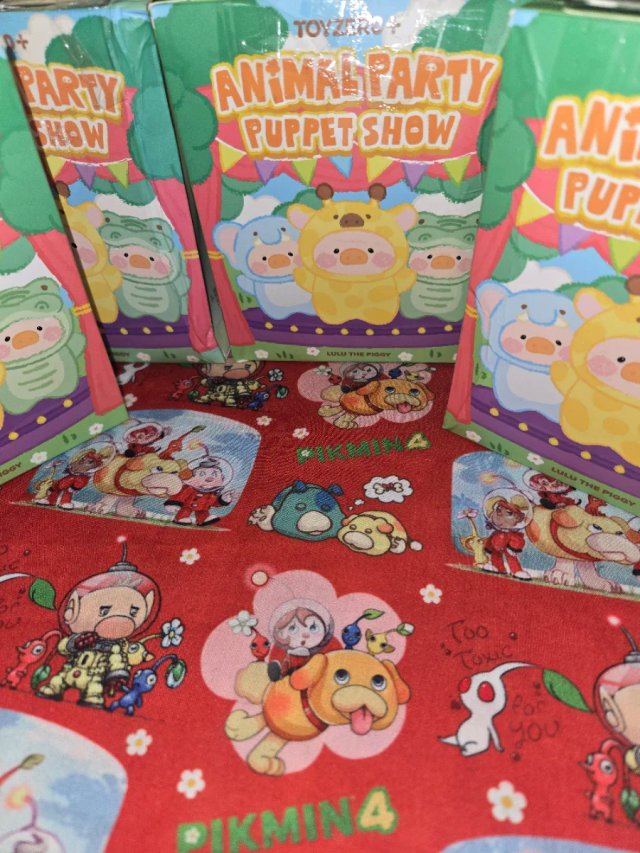 Set de 4 figuras Toyzero Animal Party Puppet Show