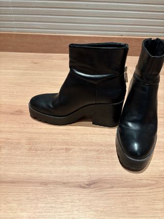 Botines negros Pull&Bear