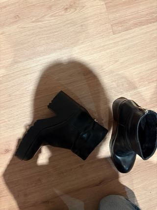 Botines negros Pull&Bear
