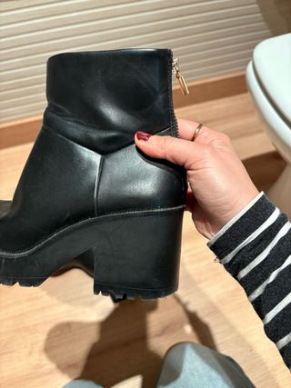 Botines negros Pull&Bear