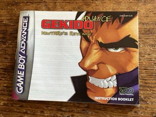 Manual Gekido Kintaro's Revenge GBA