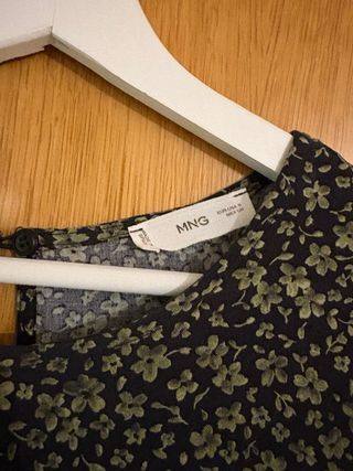 Vestido corto Mango Teen floral S