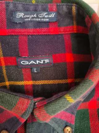2 Camisas GANT Talla XXL Cuadros