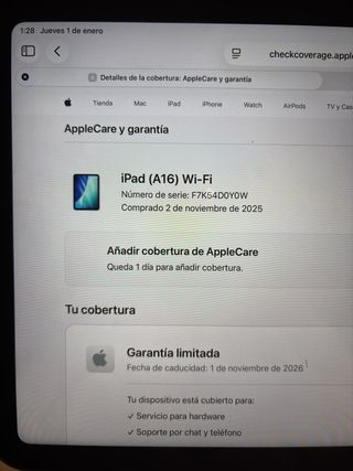 Apple iPad A16 Argento