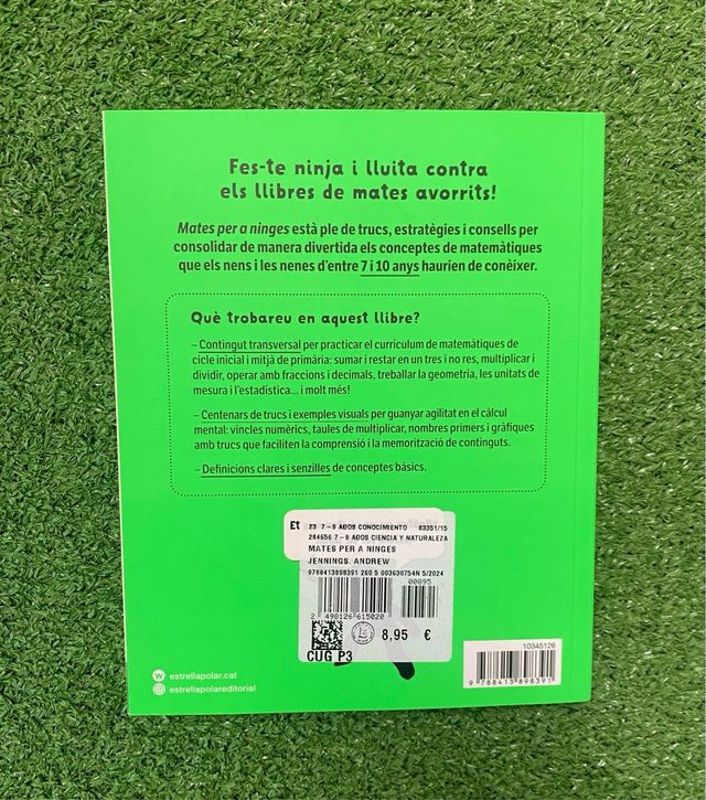 Libro “Mates per a ninges”