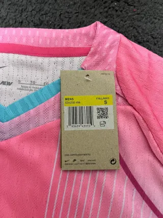 Camiseta PSG Nike Player Versión Rosa/Turquesa