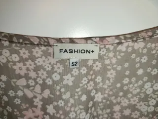 Blusa Fashion + Estampado Floral Talla 52