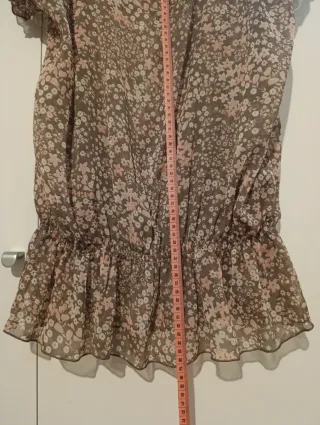 Blusa Fashion + Estampado Floral Talla 52