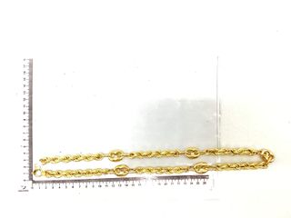 cadena oro 18k 30cm
