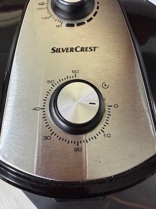 Freidora de aire Silvercrest negra