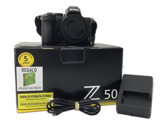 camara digital bridge nikon z50 20.9m + 16-50mm