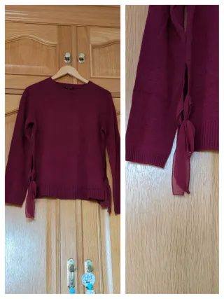 Jersey morado con lazos