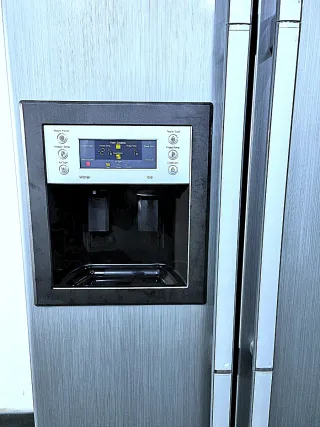 Nevera americana marca Samsung gris no-frost A+