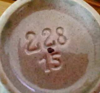 Üebelacker  228  15 vase  W Germany  '40