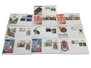 otras colecciones sm coleccion 26 sobres y sellos 1990