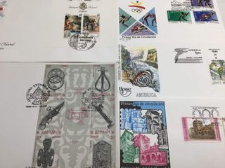 otras colecciones sm coleccion 26 sobres y sellos 1990