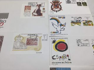 otras colecciones sm coleccion 26 sobres y sellos 1990