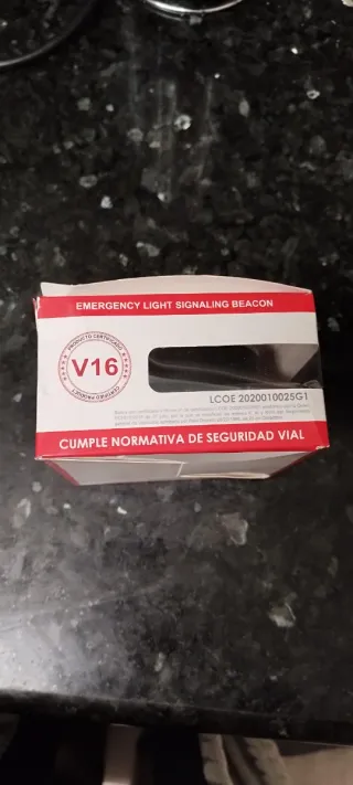 Baliza LED Emergencia V16 SOS ROAD