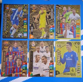 Lote cromos Liga Ultra Hits + CR7 Dynasty