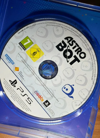 Astro Bot PS5 (sin portada)