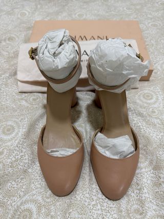 Scarpe BIMANI in pelle nude