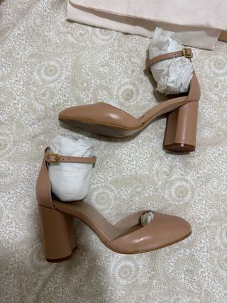 Scarpe BIMANI in pelle nude