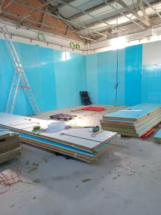 Cámara frigorífica corredera