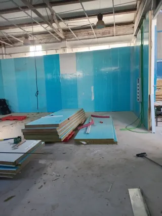 Cámara frigorífica corredera