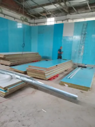 Cámara frigorífica corredera