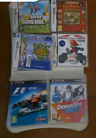 Consolle di videogiochi Nintendo DS e PS3