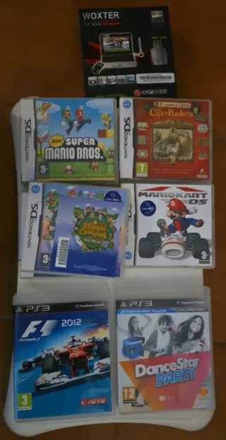 Consolle di videogiochi Nintendo DS e PS3