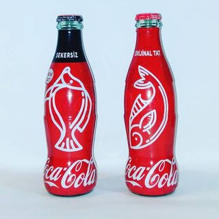 Bottiglie Coca-Cola Turchia