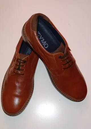 Scarpe in pelle Heymo marroni