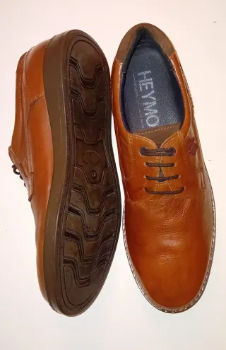 Scarpe in pelle Heymo marroni